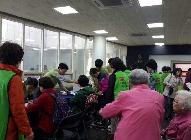 강남 - 송파장애인 축제 무료건강검진 및 봉사활동  사진